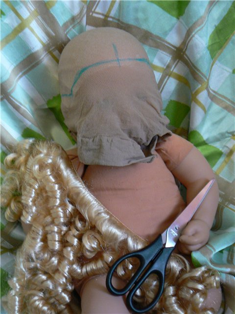 Ремонт нашей Аннабельки | Бэйбики Ремонт нашей Аннабельки — Реставрация и преображение кукол: ремонт (фото 5)