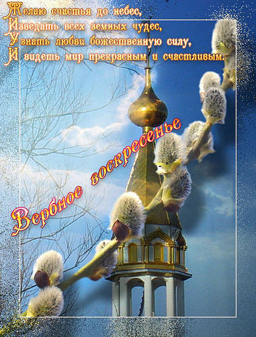 Поздравляю с Вербным Воскресением (фото 2)