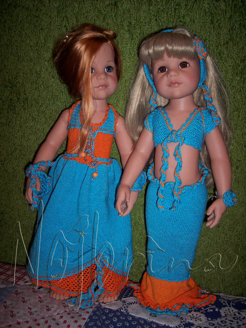 Ханна Gotz. Русалочка — Одежда и обувь для кукол своими руками: фото (фото 10)