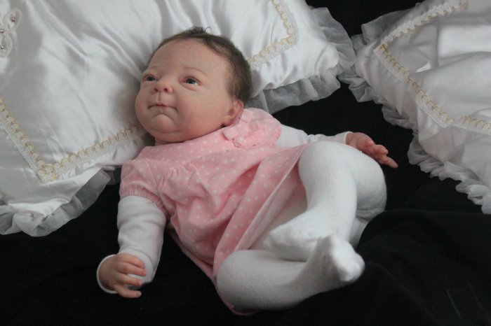 Девочка Ника. Куколка реборн Вишни Виктории