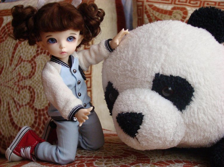 Николь и Панда. Little Fee Ante