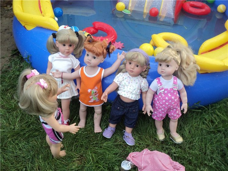 Ждем лета и верим в чудо! Куклы Готц и наряды