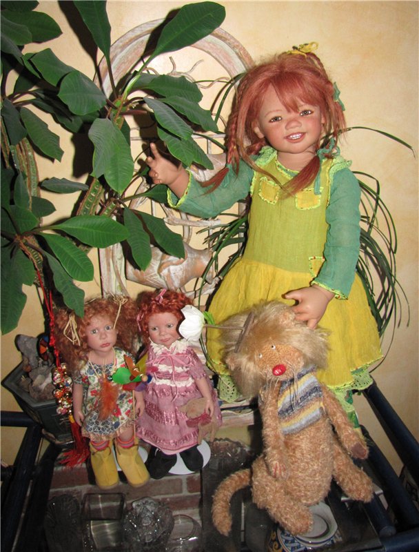 Рыжий лучик солнца - Санрике от Annette Himstedt (фото 10)