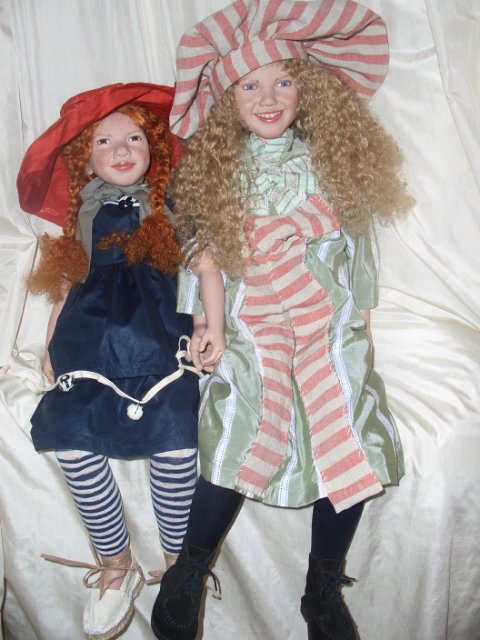 Кудрявые создания или любимые коллекционные куклы Цвергназе