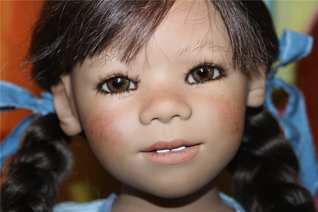 Моя девочка. Коллекционная кукла от Химштедт (фото 2)