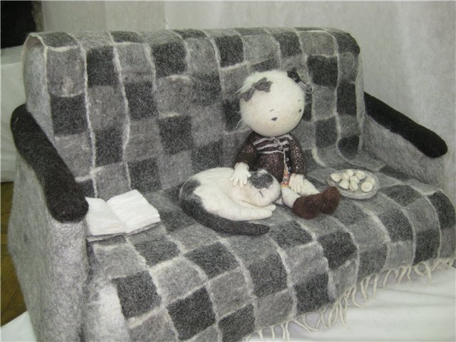 Выставка Время кукол 7. Валяние из шерсти