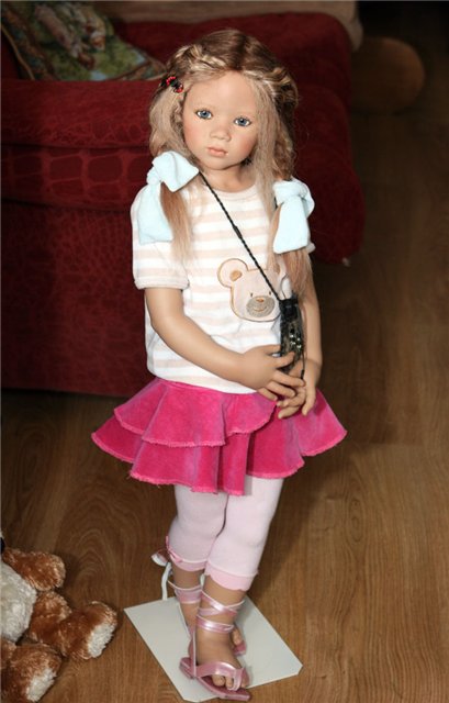 "Игрушки" для взрослых людей. TAMINA из коллекции 2006 года от Annette Himstedt