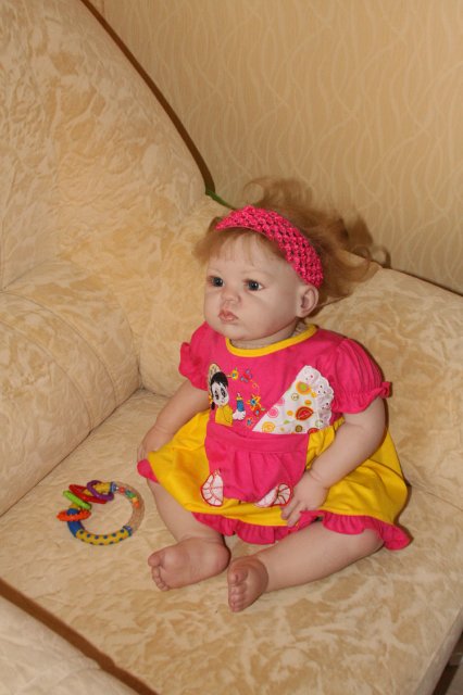 Пончик Люся - моя кукла реборн