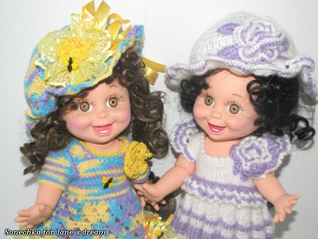 Барышни-кокетки... Все дело в шляпе??? Sonechka для Galoob - Baby Face, ч.2