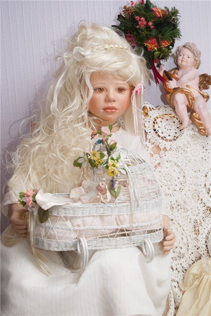 Ангел прилетел. Кукла от Кристин Оранж (фото 3)