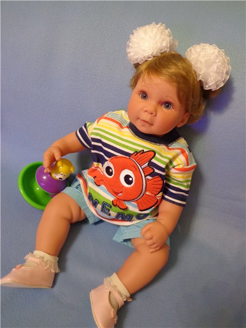 Моя Маруся! Любимая куколка от Lee Middleton и Рева Шик