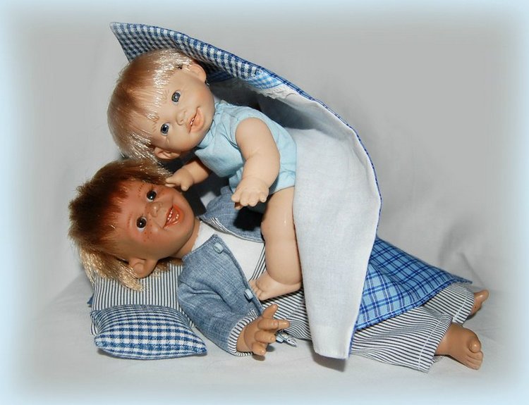 Мальчишки в пижамках :) — Домашние коллекции кукол: фото собраний