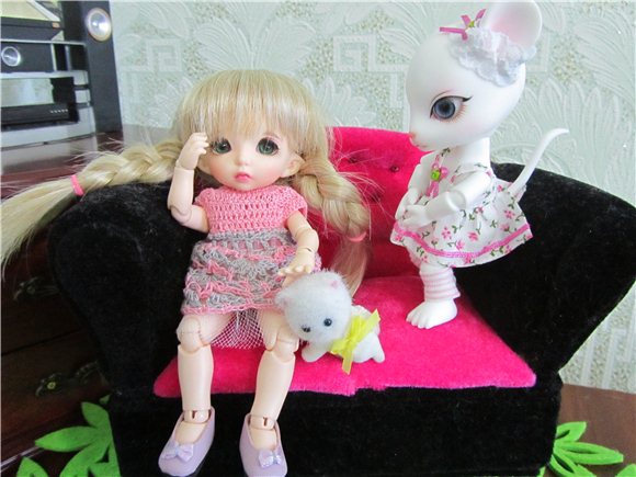 Розовая сказка для маленькой девочки