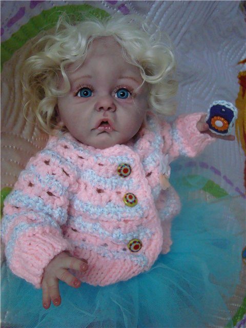 И снова девочка с острыми ушками. Авторская кукла Кондрашовой Ирины