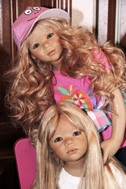 Мои долгожданные девочки Монья и Ла Мей, Annette Himstedt (фото 7)