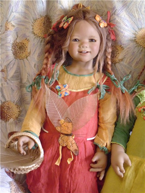 Осень - рыжая подружка... Tivi от Annette Himstedt 2008, Seasons Kinder