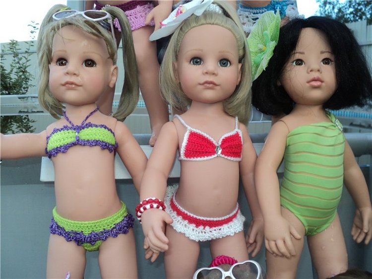 Ждем лета и верим в чудо! Куклы Готц и наряды