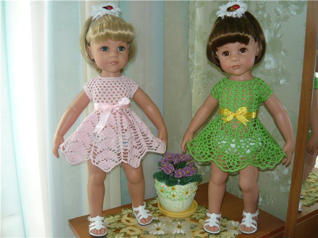 Лето продолжается. Одежда для кукол Готц своими руками