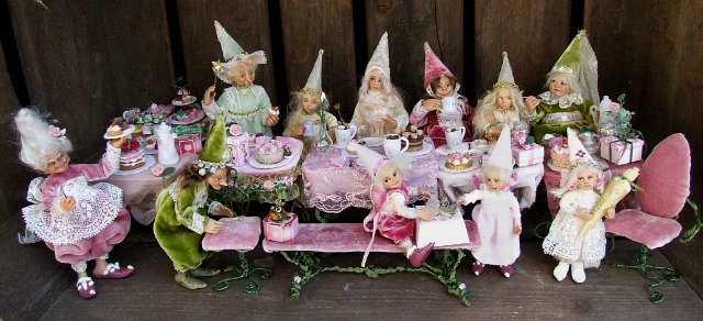 Микромир Силке Янас-Шлессер. Куклы Silke Janas-Schloesser dolls