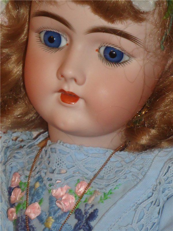 Прекрасные девочки от Heinrich Handwerck, молд 109 с маркировкой DEP (фото 4)