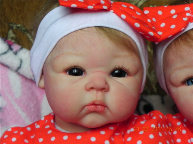 Двойняшки Маша и Полинка.Куклы-реборн Преображенской Светланы (фото 6)