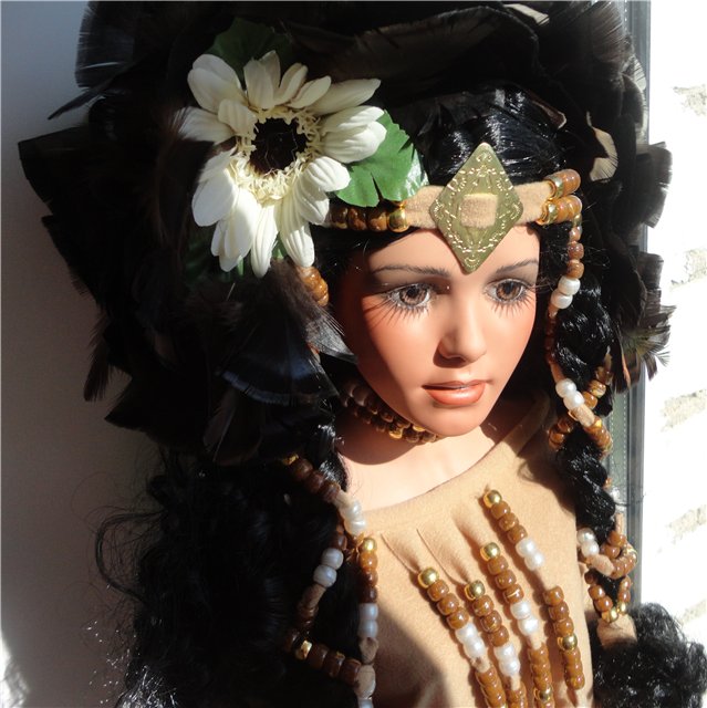 Песок Пустыни - фарфоровая кукла от Русти (фото 9)