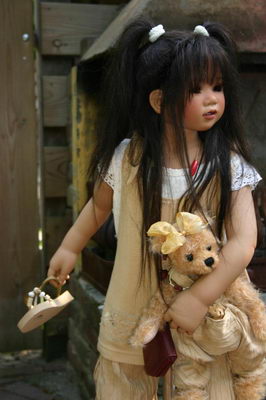 SETINA - шалунья и красавица от Annete Himstedt, коллекция 2008 года (фото 6)