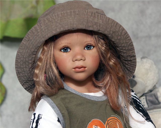"Игрушки" для взрослых людей. TAMINA из коллекции 2006 года от Annette Himstedt