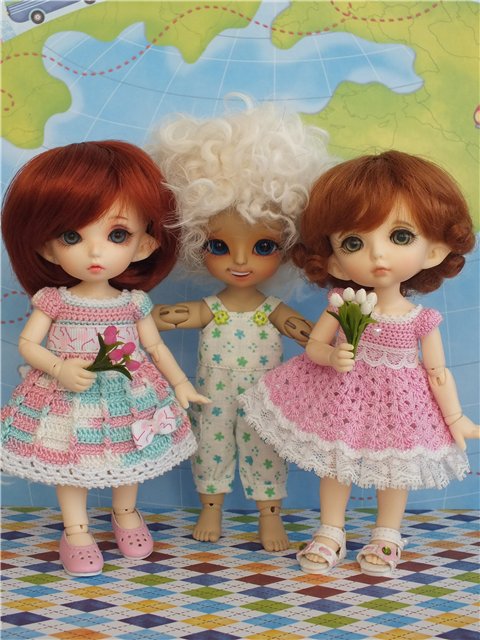 К нам прилетел Пчёл! Tiny Delf Fairy HANSEL от LUTS