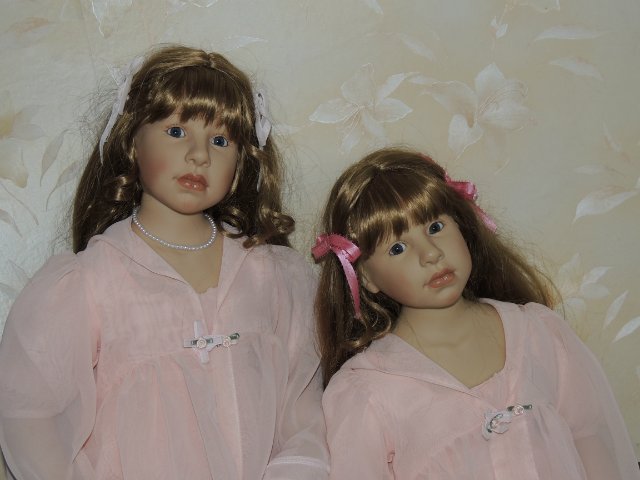 Куклы близнецы от Elissa Glassgold dolls