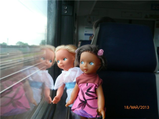 Розочка! Встреча сестренок