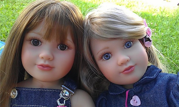 Три сестрички Танюшка, Ленка и Софушка на отдыхе - куклы Kids and Cats (фото 4)