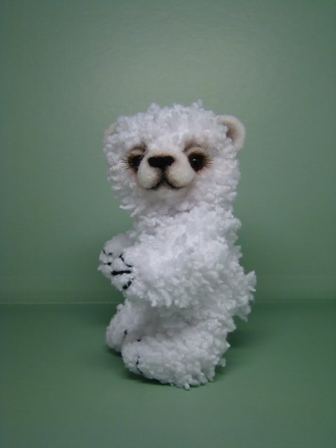 Мишка Снежка. Авторская игрушка своими руками Ольги Чернухо