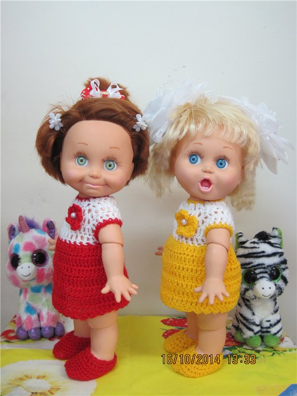 Сестрёнка приехала!!! Шери и Сьюзи - куколки Galoob baby face