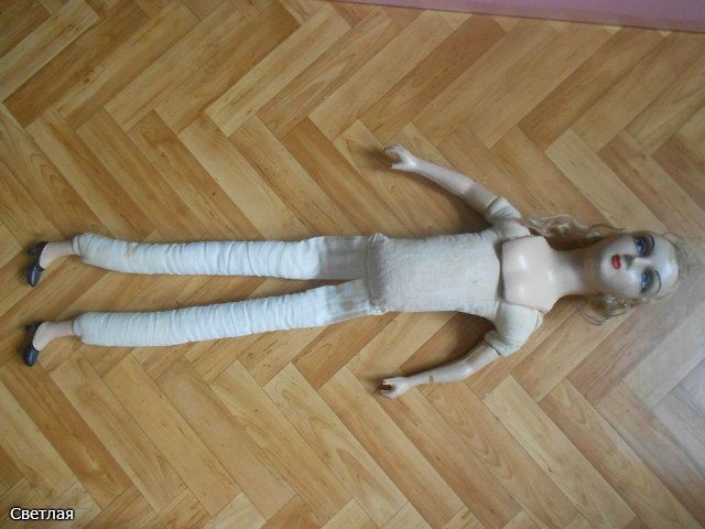 Реставрация Будуарной антикварной куклы. Часть первая. Золушка (фото 3)