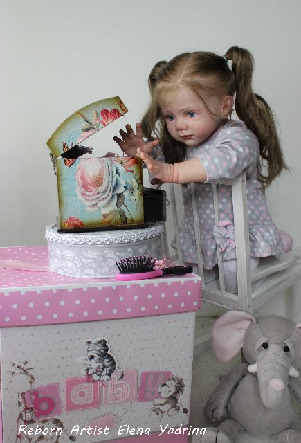 Фридолинка. Куклы реборн Елены Ядриной (фото 6)