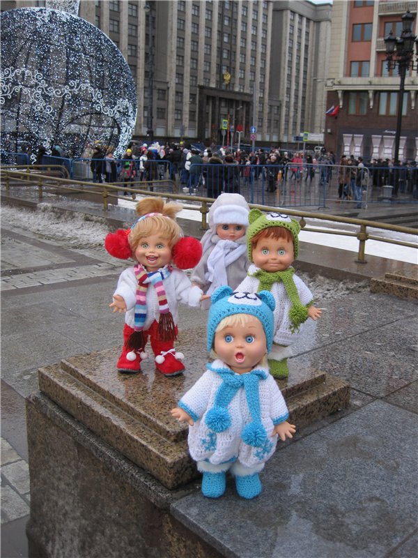 Москва. Куклы Gloob Face - Шерри, Сьюзи, Натуся и их подружка (фото 5)