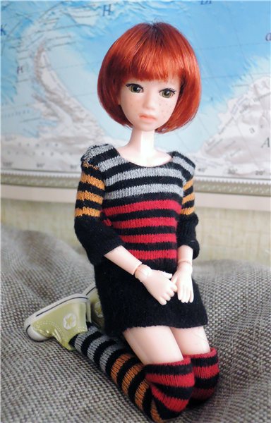 Два паричка - два образа — Куклы и тела Obitsu (Обитсу): 1/6 (фото 5)