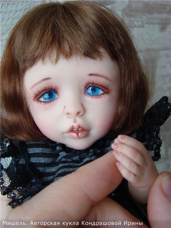 Эх, была - не была! Мишель. Авторская кукла Кондрашовой Ирины
