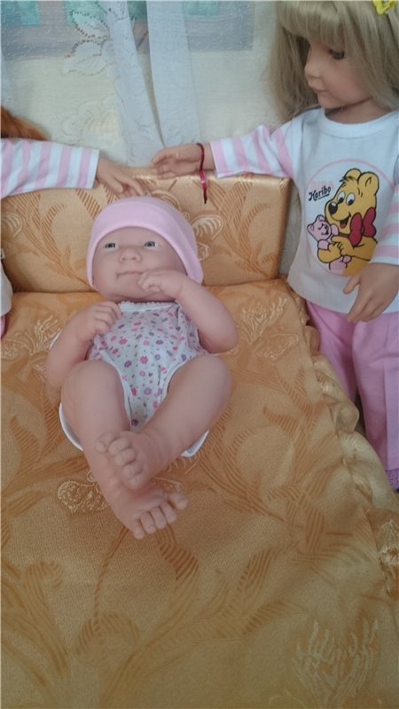 В нашем кукольном семействе пополнение