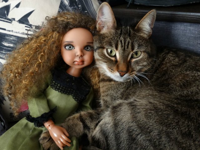 Кимми и её друг — Куклы Kim Lasher (Ким Лашер): авторские BJD (БЖД)