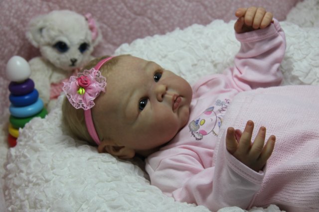 Пышка Пэрис. Куколка реборн Виктории Вишни