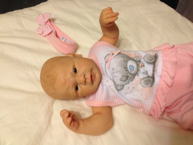 Крошка Мэддисон. Кукла-реборн молд Madisson Andrea Arcello