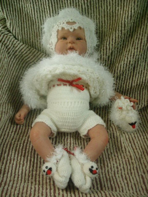 Комплект "Царевна Лебедь" (продолжение пинеток Лебединое озеро) (фото 6)