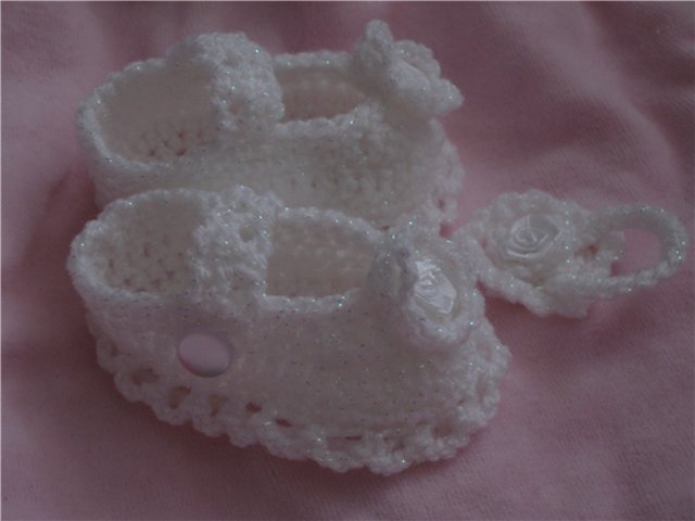 Новенькие пинетки — Одежда и обувь для кукол своими руками: фото (фото 4)