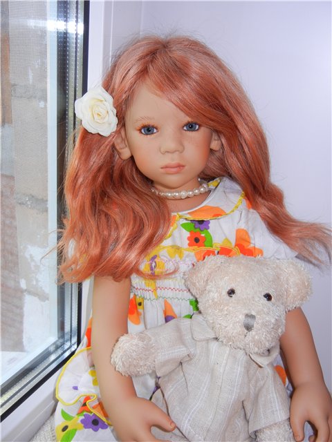 Моя нежная, грустная рыжулька Полинка (Pauline от Annette Himstedt, 2004) (фото 7)