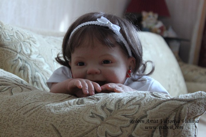 Белоснежка... Снежка.. Кукла реборн Вишни Виктории