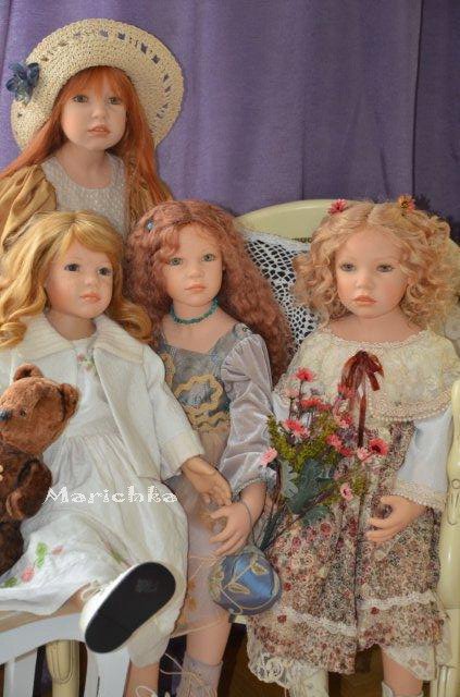 Нежная и задумчивая Агнешка, Agnieszka в окружении сестриц Zawieruszynski 2008