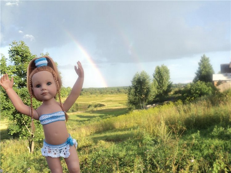 Ждем лета и верим в чудо! Куклы Готц и наряды