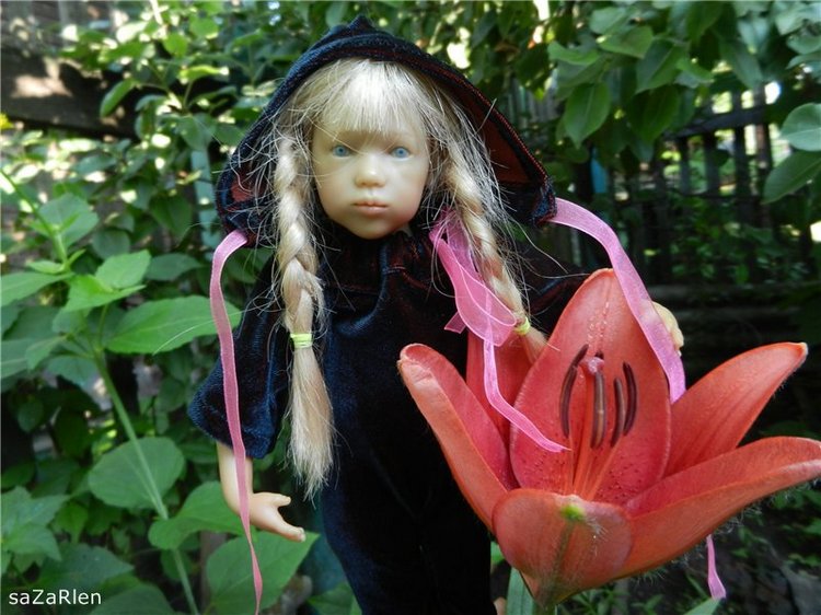 Цветочное настроение... Himmelschlusselchen от Annette Himstedt (фото 6)